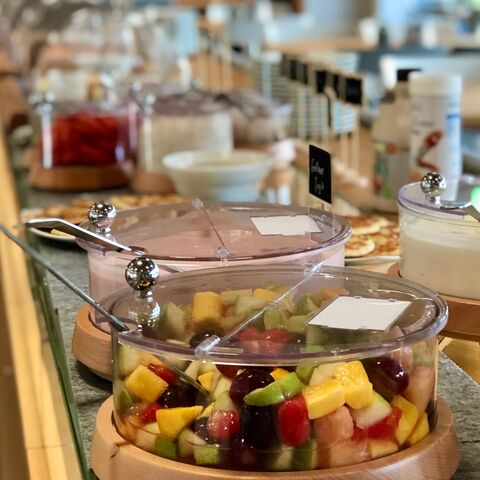Café GUT(e) auszeit: Frühstücksbuffet mit Obst